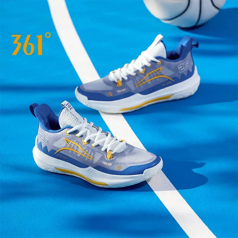 361 Degrees NEW DVD Basketball Shoes Cushioning Wear Resistant Protection Ankle Sneakers runners