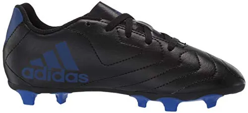 adidas Boys' Goletto VII FG J Football Shoe, core Black/Team Royal Blue/Team Royal Blue, 10.5K M US Little Kid