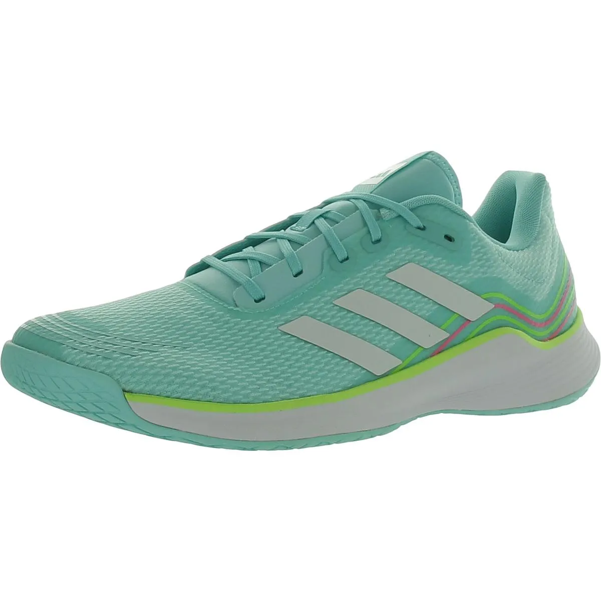 Adidas Womens Novaflight Indoor Athletic Other Sports Shoes