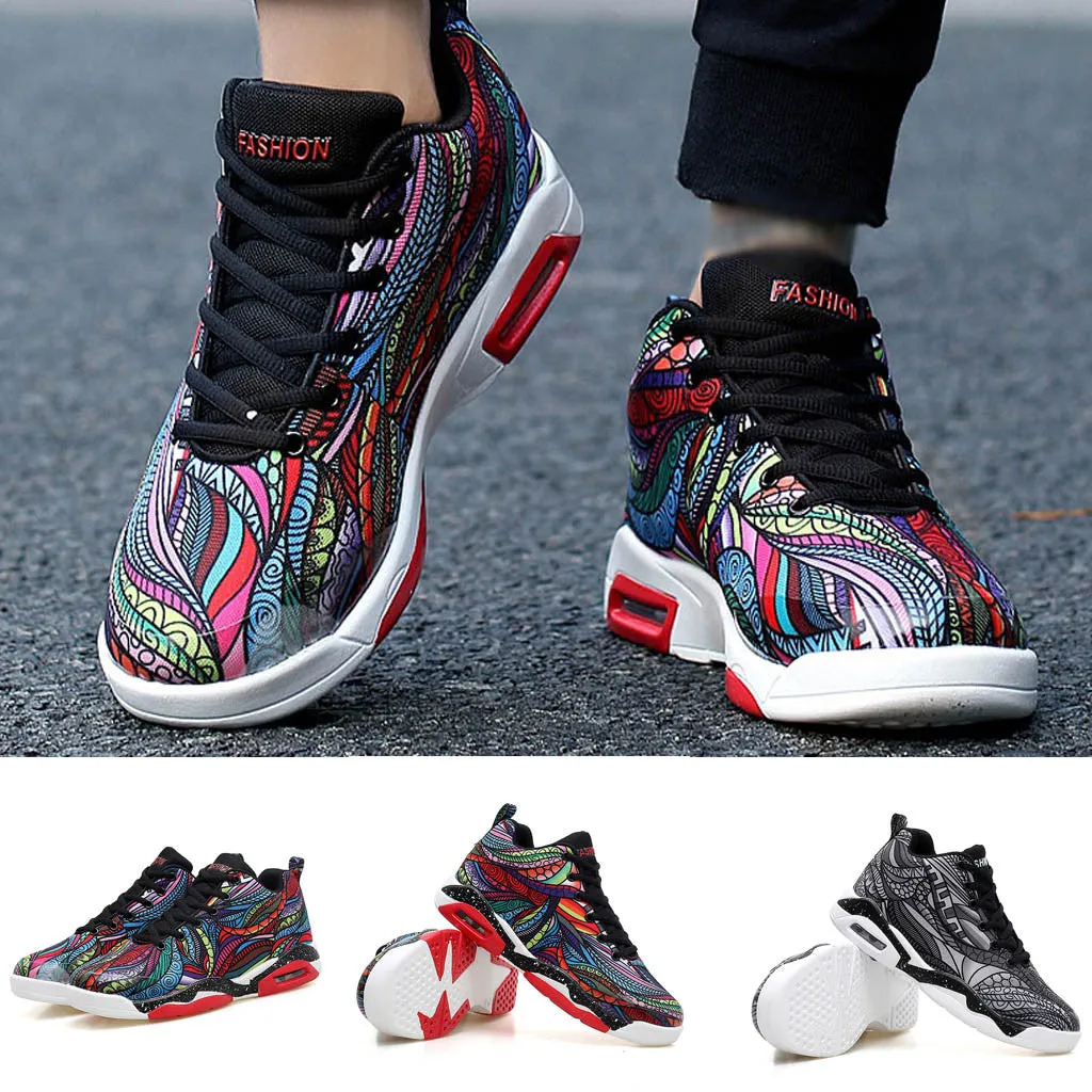 Basketball Shoes Half price of the second Couple Outdoor Lace-Up