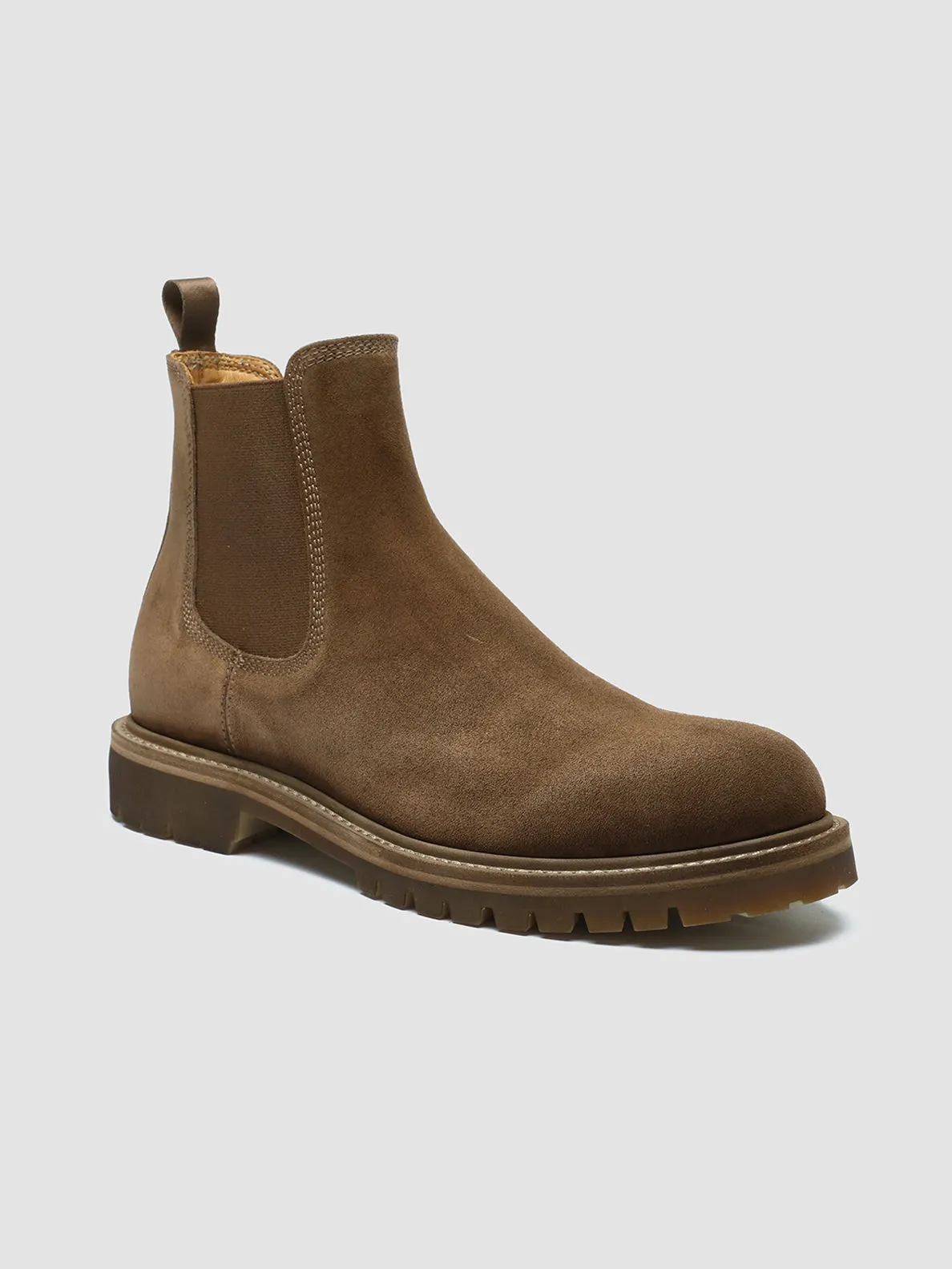 BOSS 004 - Brown Suede Chelsea Boots