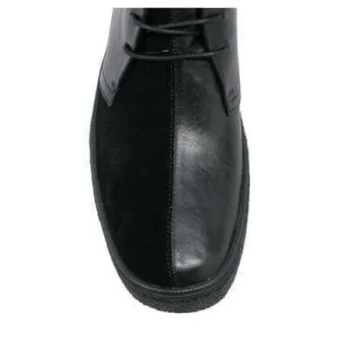 British Walkers Playboy Men's Black Suede and Leather