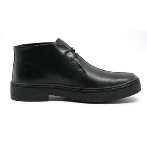 British Walkers Playboy Men's Black Suede and Leather