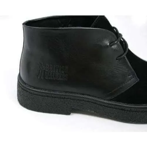 British Walkers Playboy Men's Black Suede and Leather