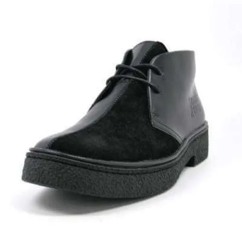 British Walkers Playboy Men's Black Suede and Leather