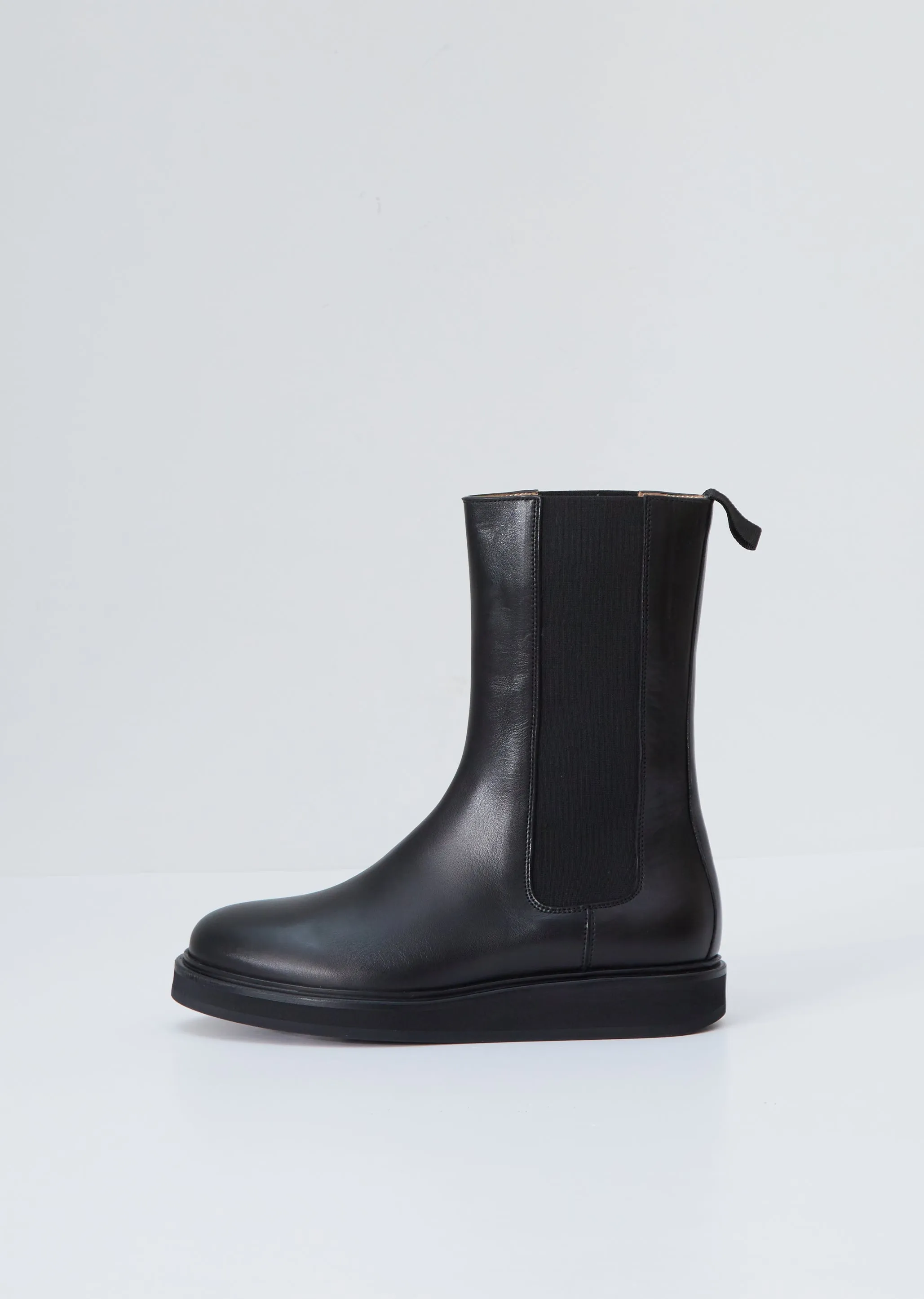 Chelsea High Boot — Black