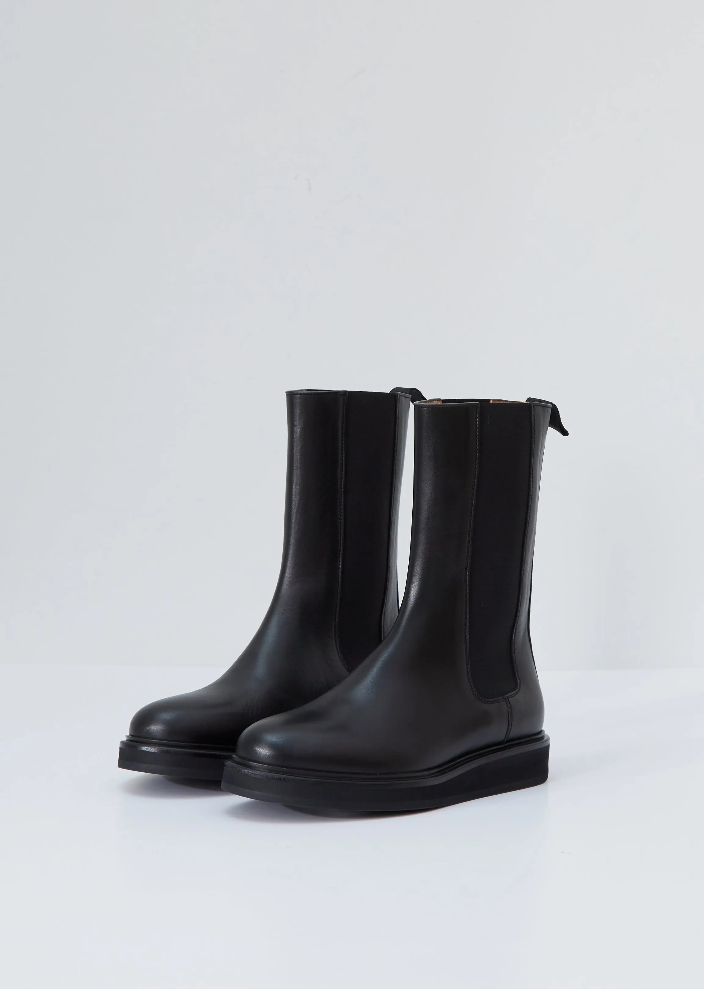 Chelsea High Boot — Black