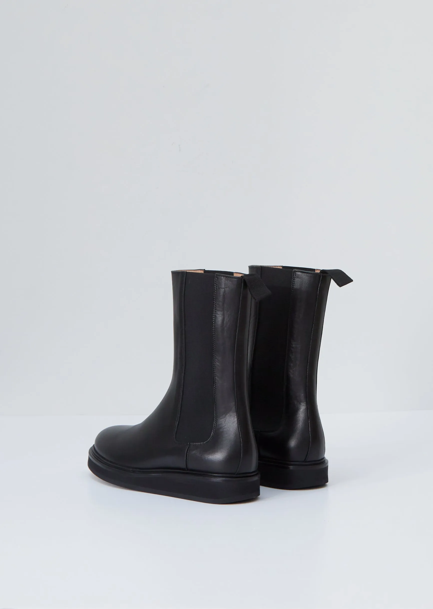 Chelsea High Boot — Black