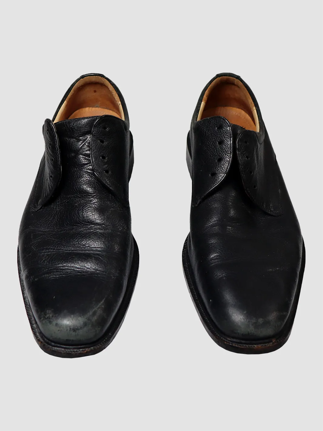 Cole Haan Leather Lace Up Y2k Derby Shoes (11)