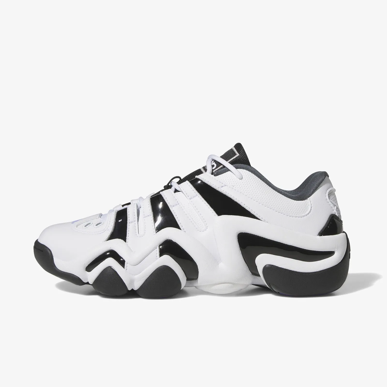 Crazy 8 Low - White/Black/Purple