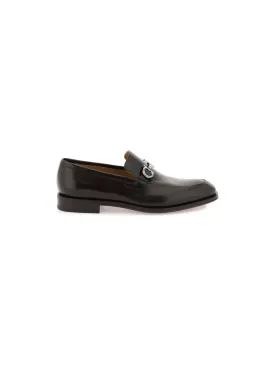 Finley Glossy Leather Loafers