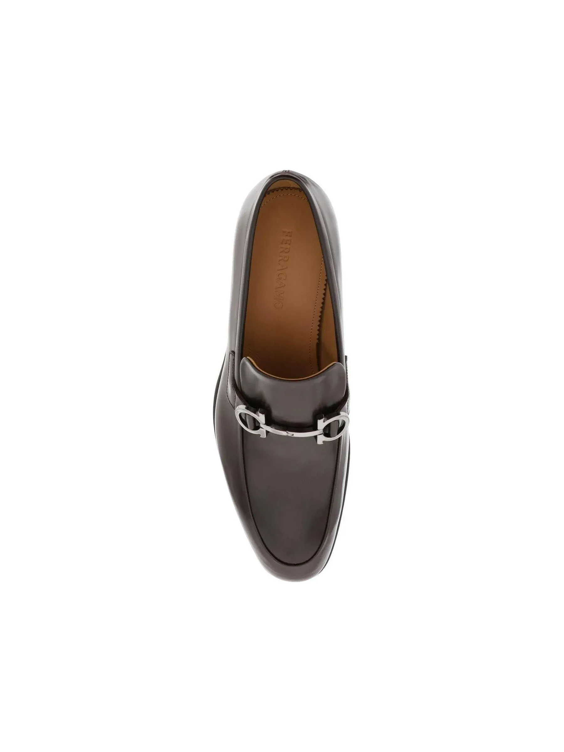 Finley Glossy Leather Loafers