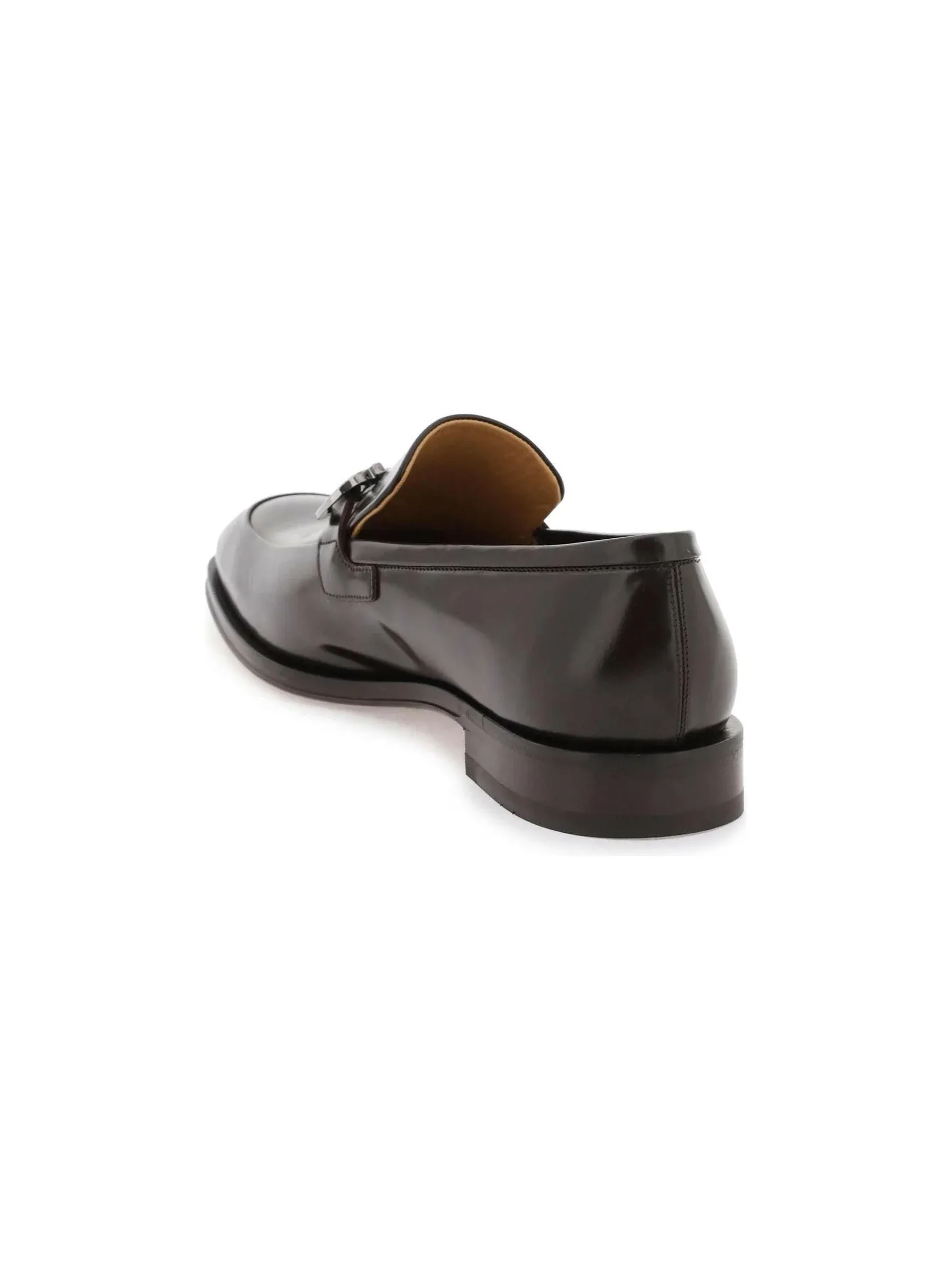 Finley Glossy Leather Loafers