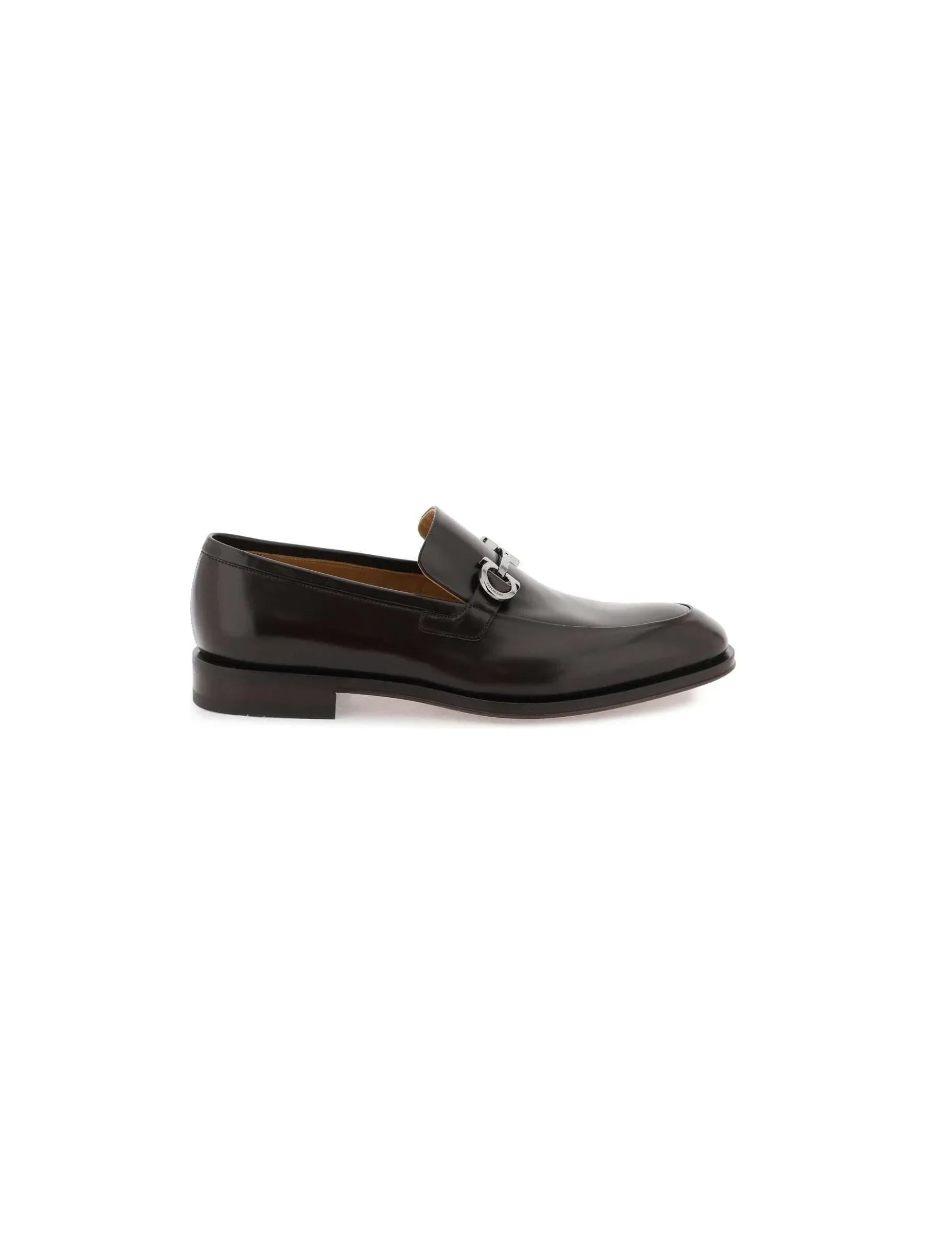 Finley Glossy Leather Loafers