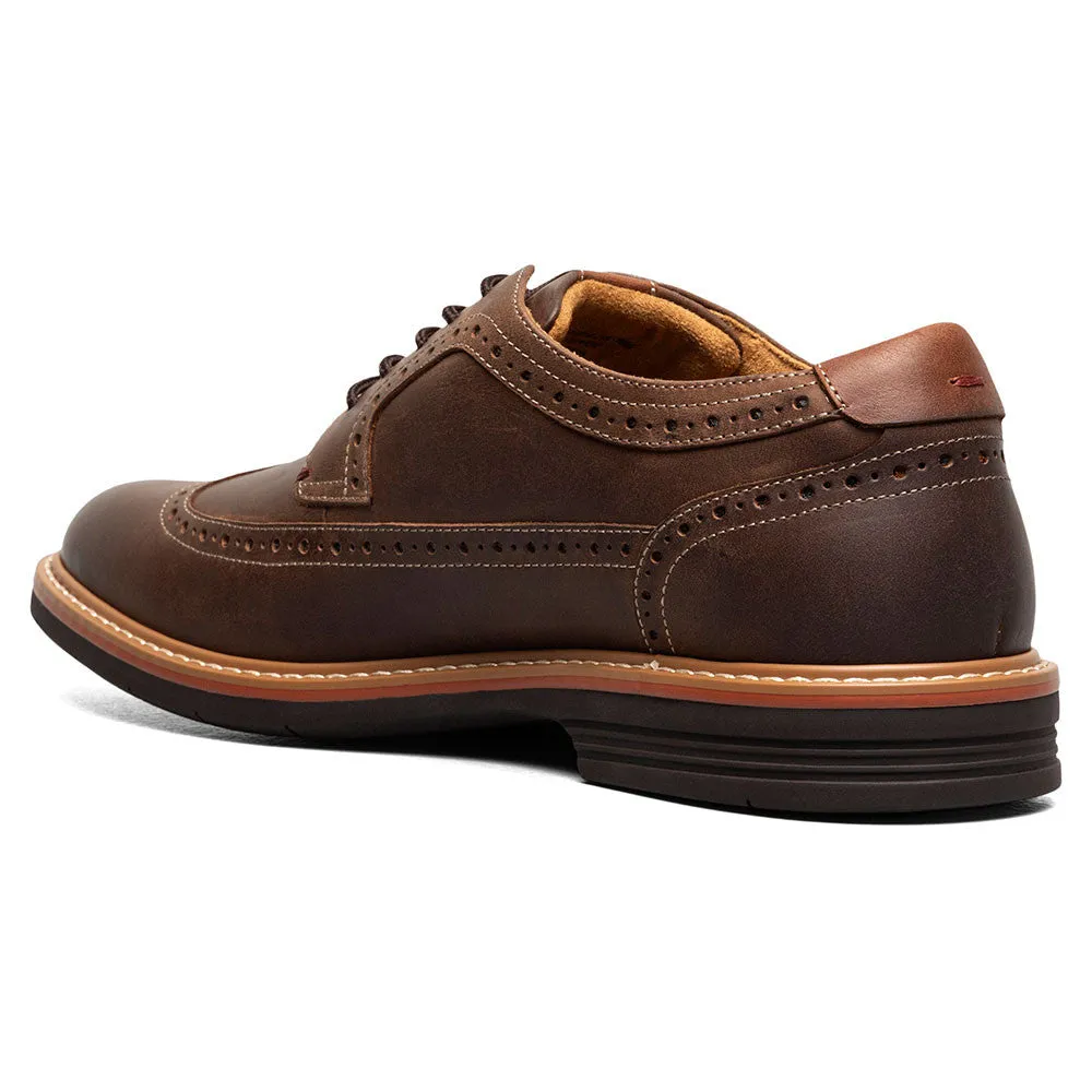 Florsheim Norwalk Wingtip Oxford Men’s Brown Casual Shoes