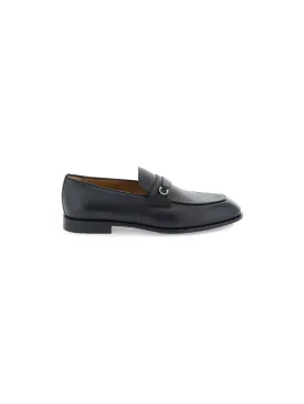 Gancini Leather Loafers