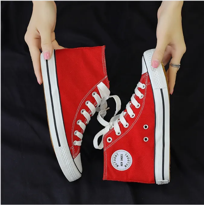 High-top canvas Shoes