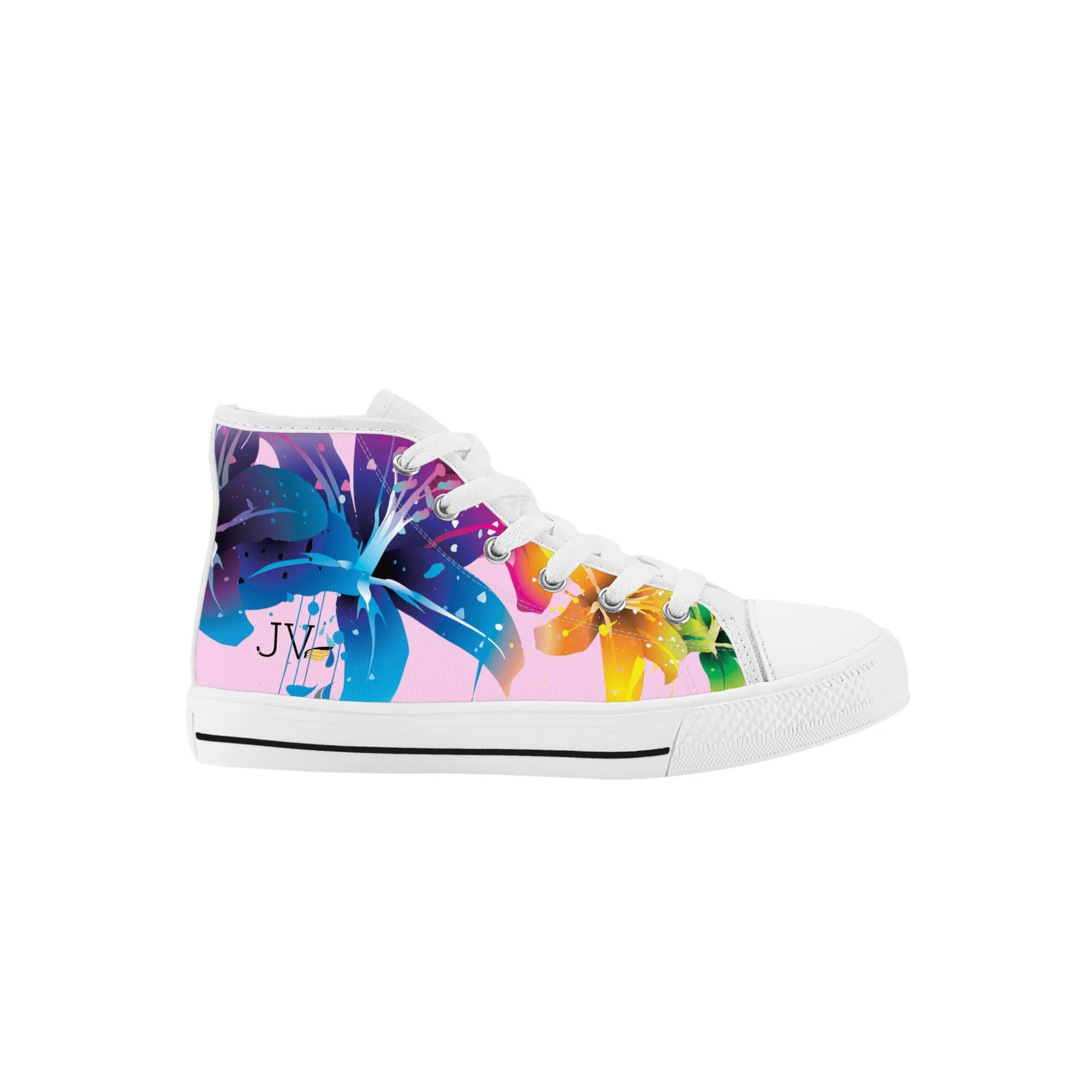 Kids High Top Canvas Shoes