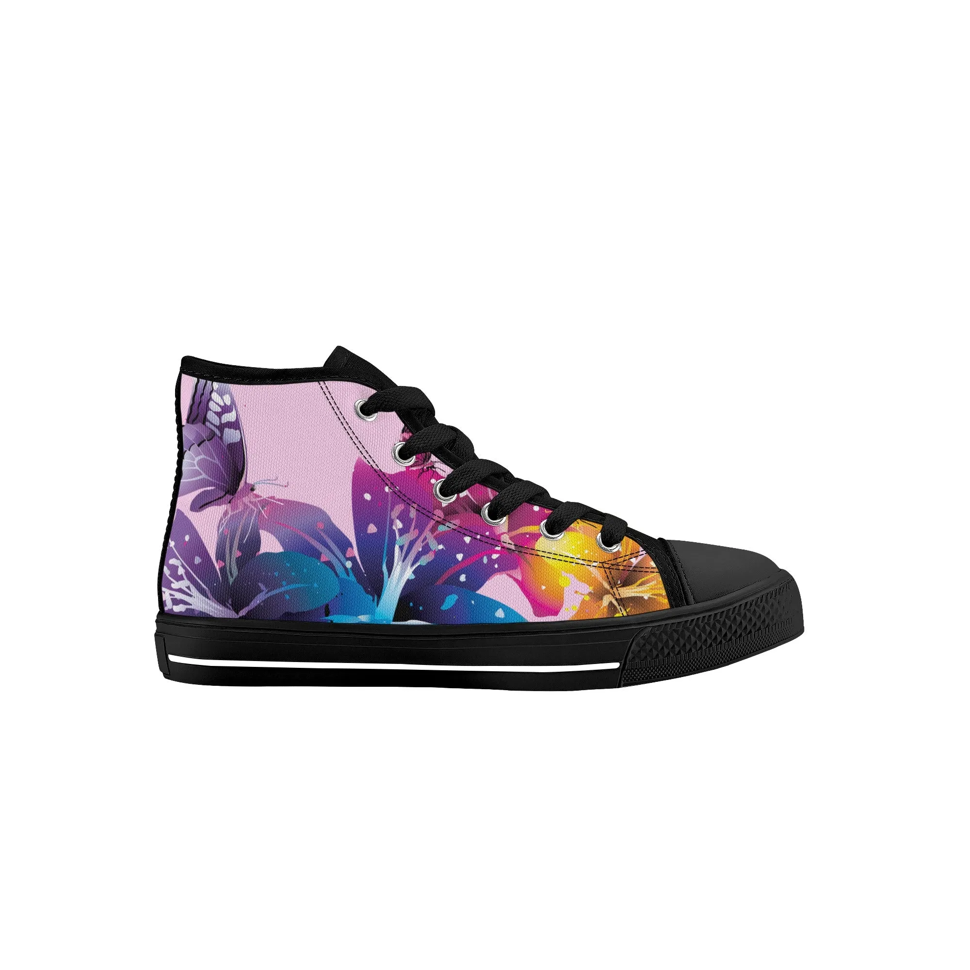 Kids High Top Canvas Shoes