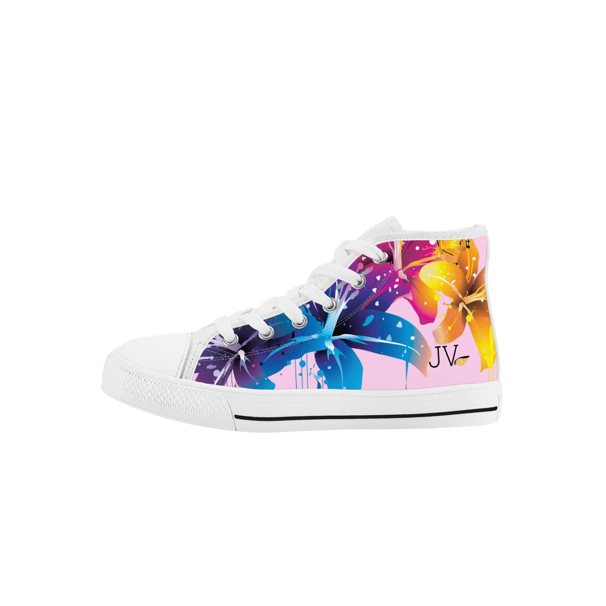 Kids High Top Canvas Shoes