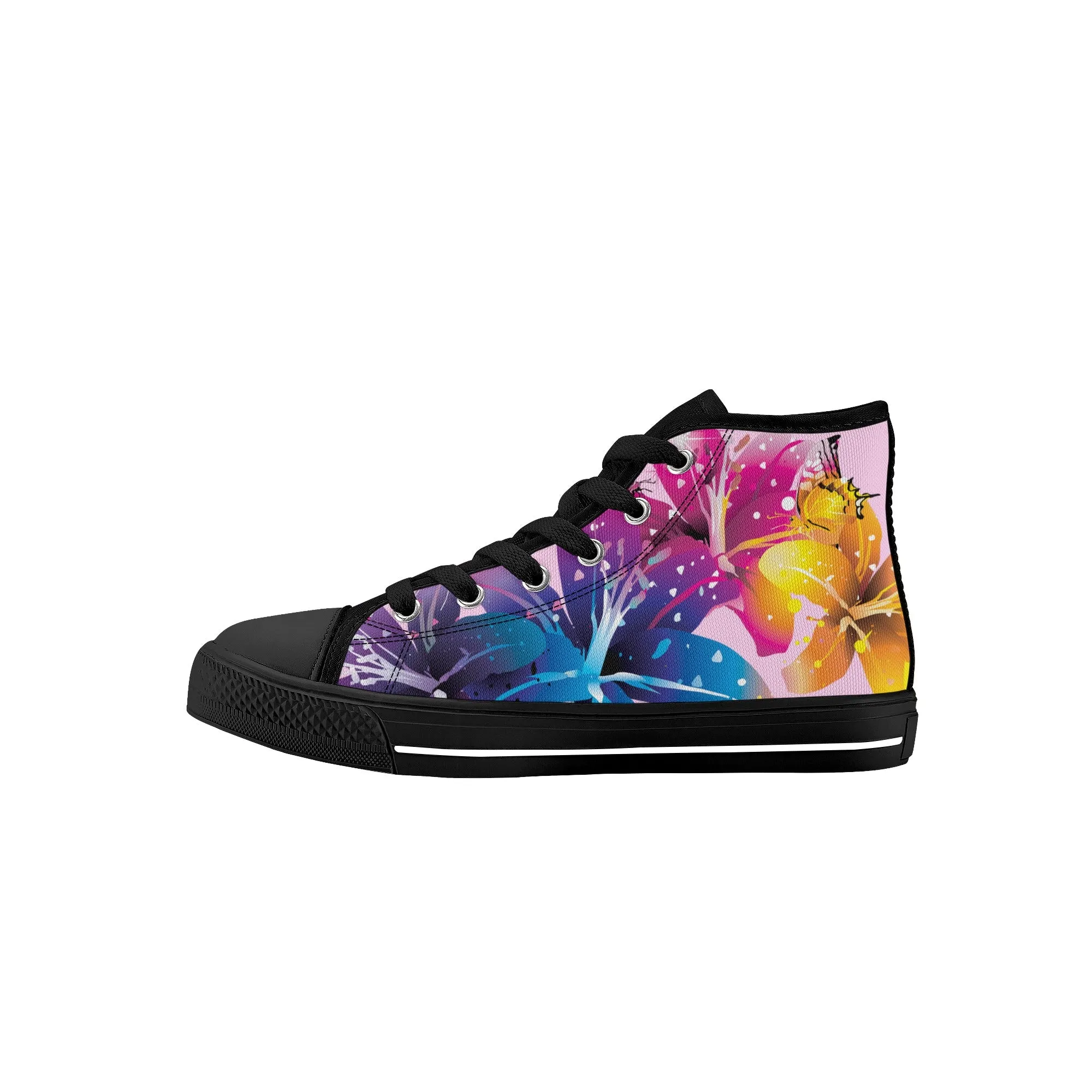 Kids High Top Canvas Shoes