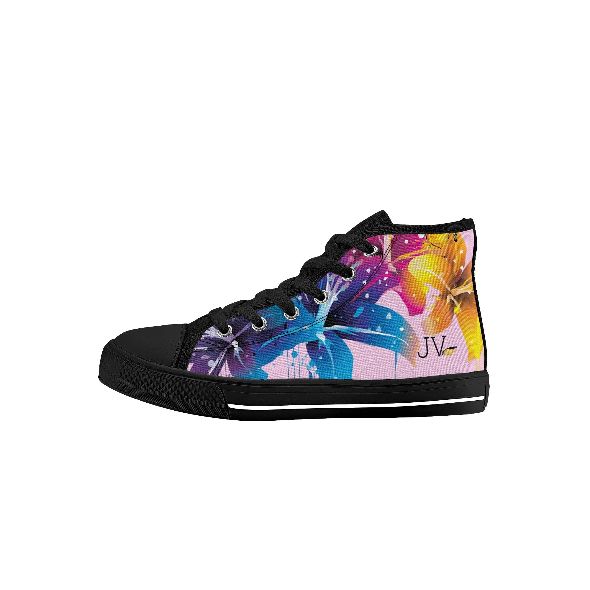 Kids High Top Canvas Shoes