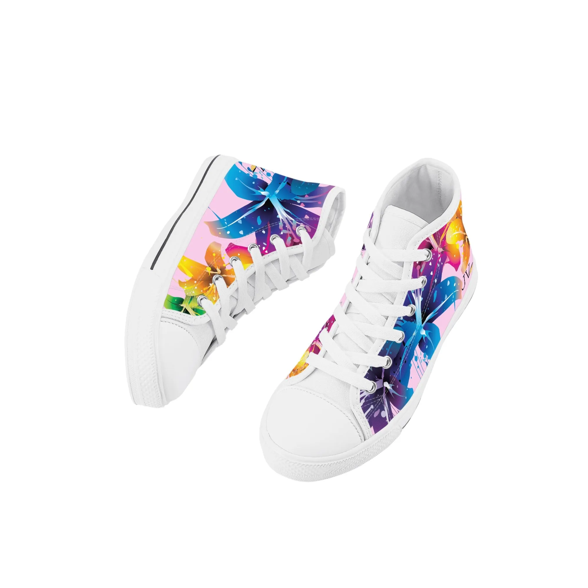 Kids High Top Canvas Shoes