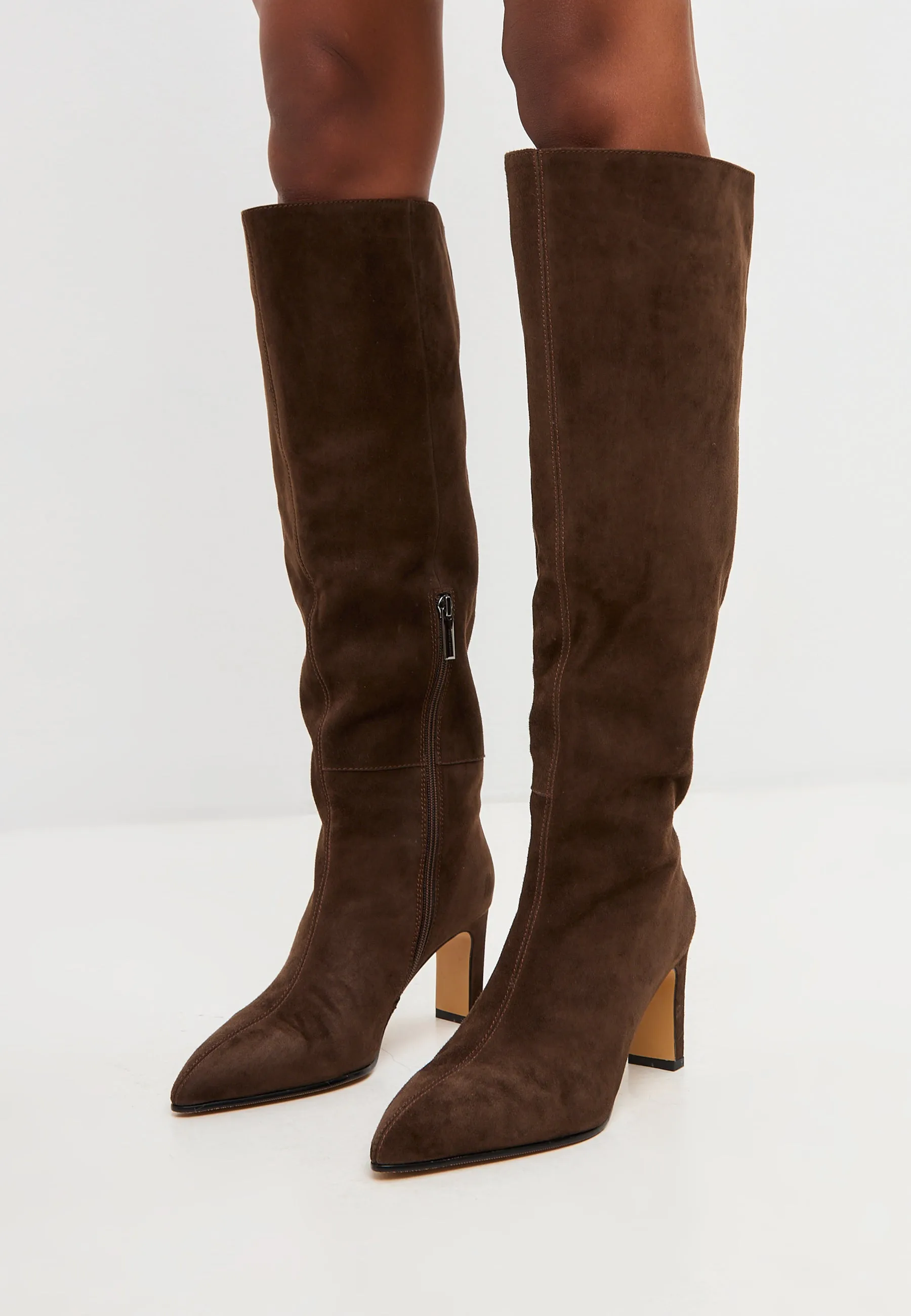 Knee-High Boots Hildi - Brown