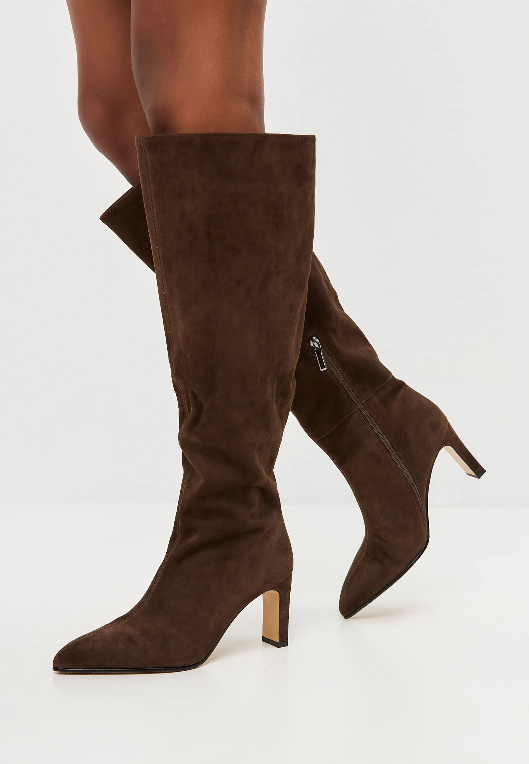 Knee-High Boots Hildi - Brown