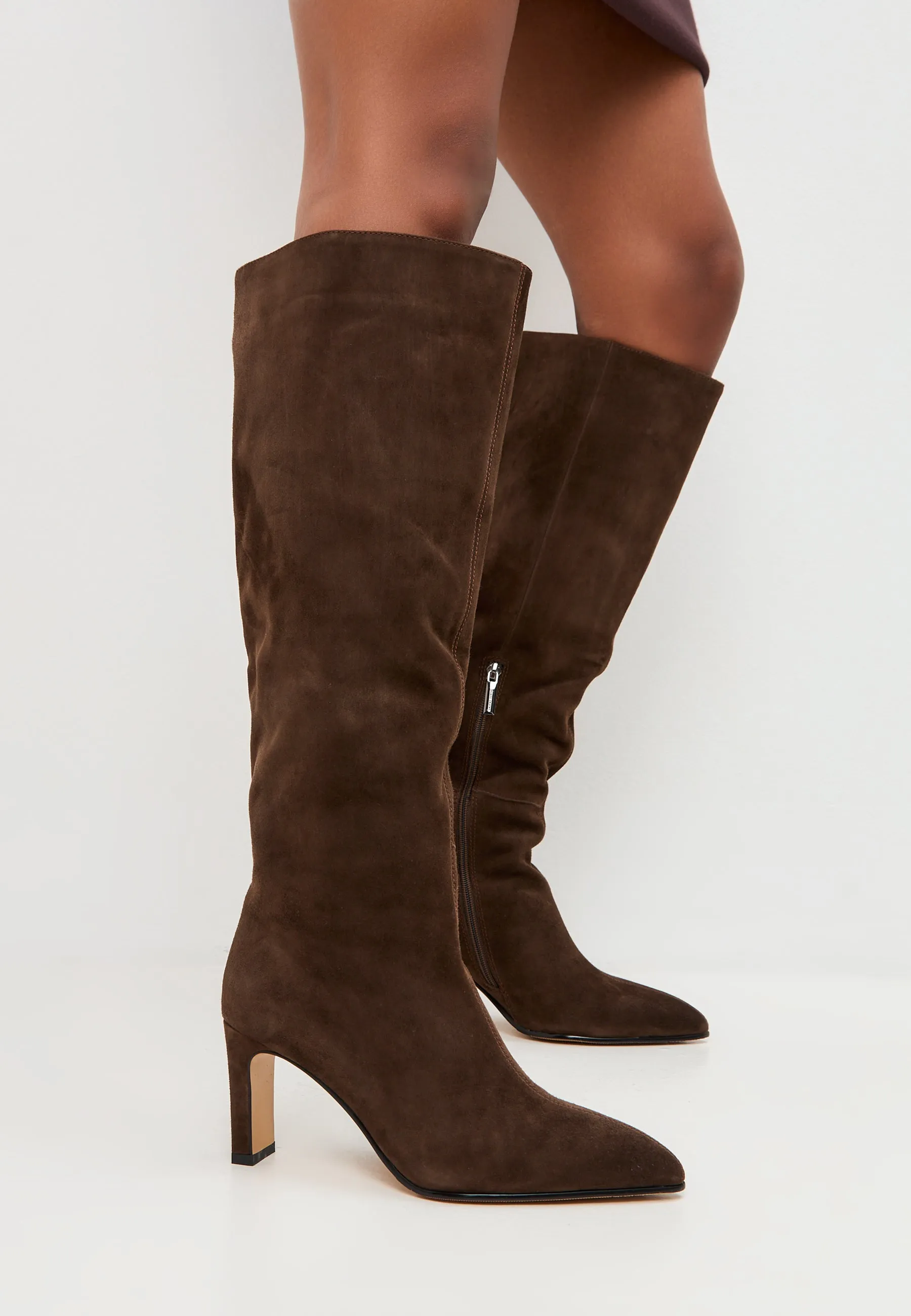 Knee-High Boots Hildi - Brown