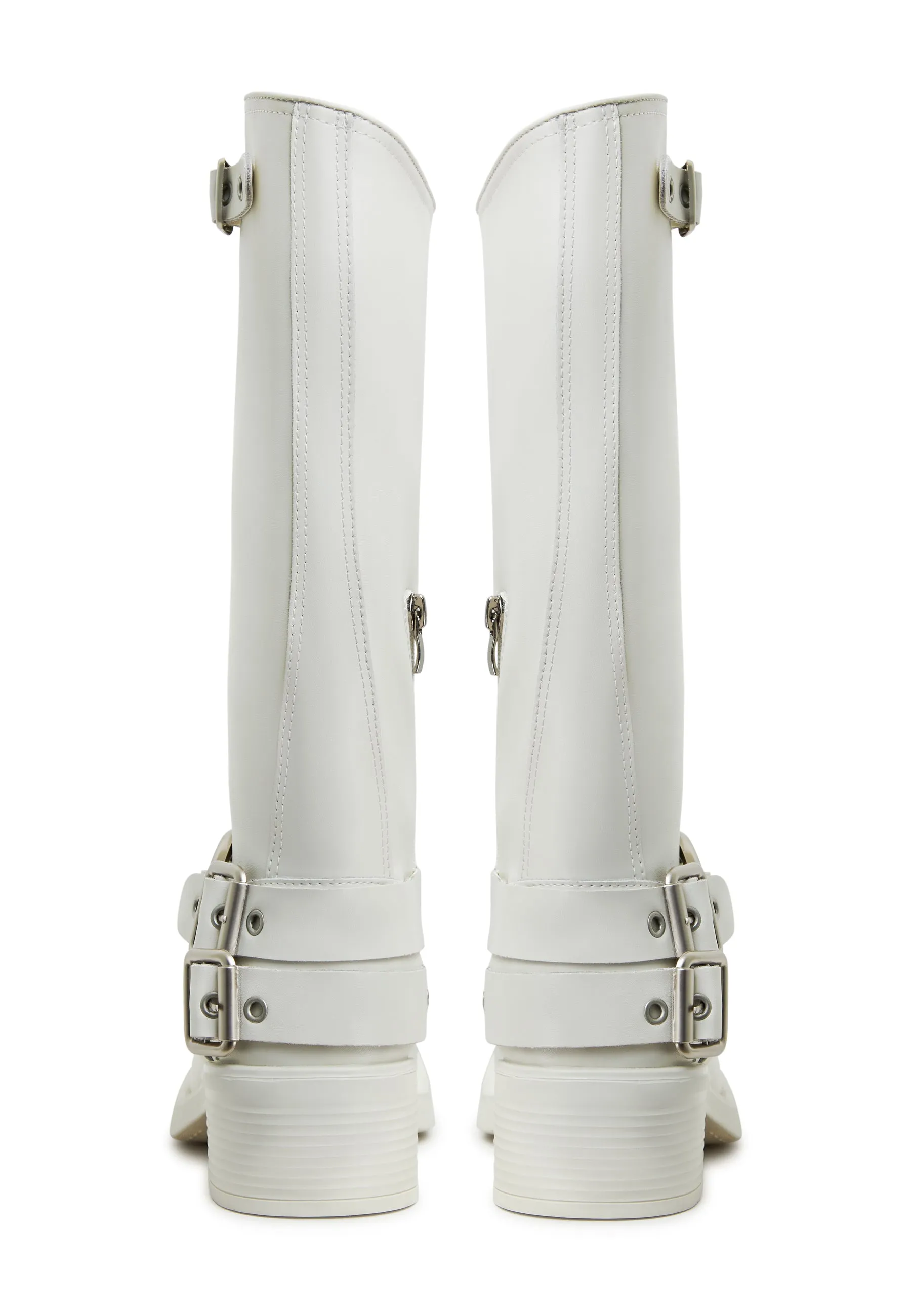 Leather  Boots Lily - Ivory