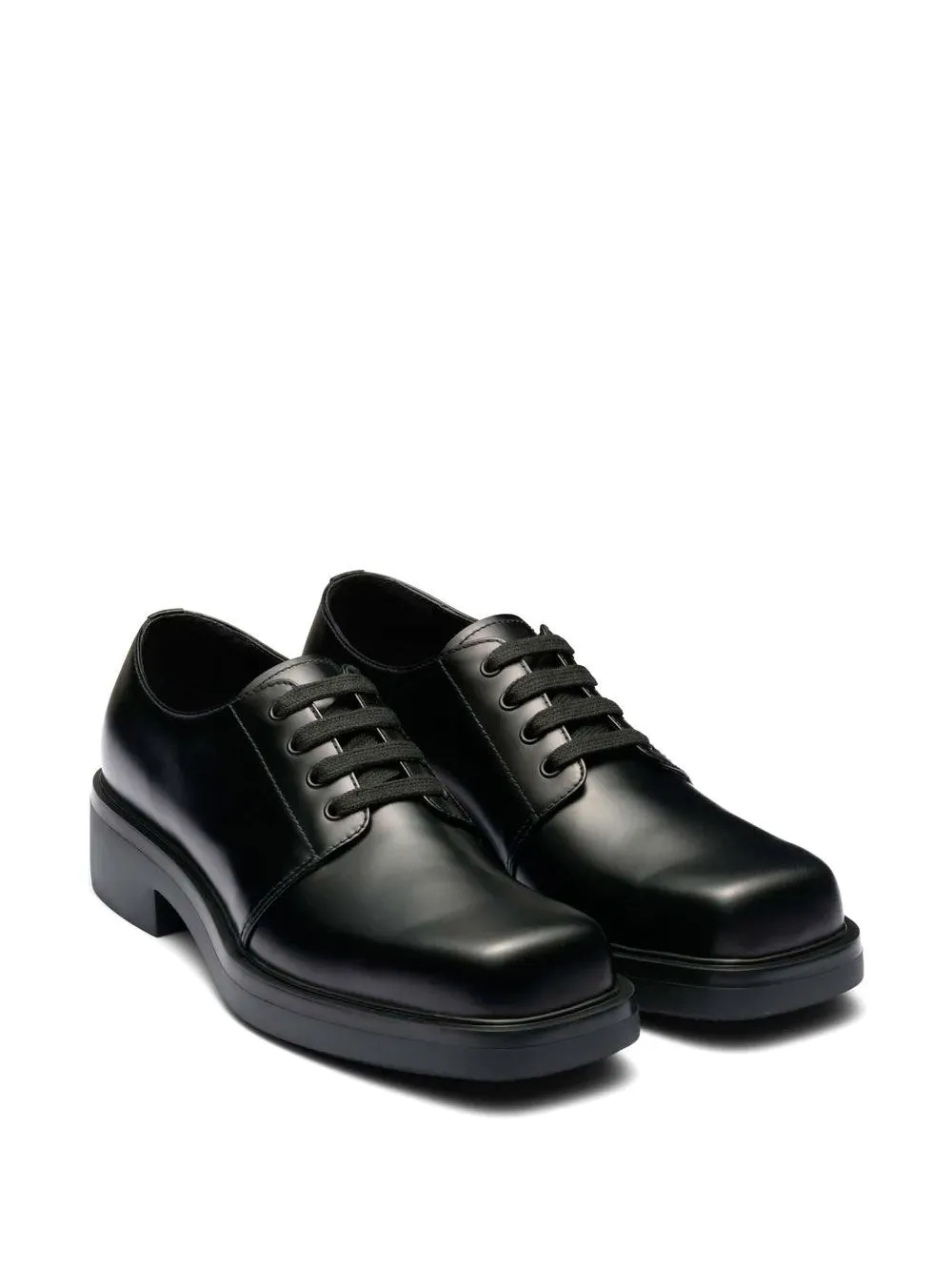 Leather Derby shoes