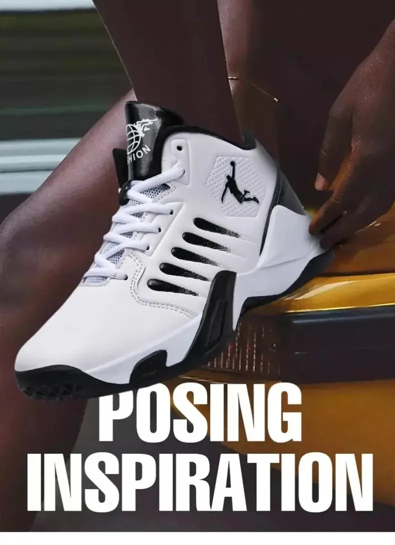 Man sneaker basketball shoes Gym training shoes white men's sports Training Basketball Shoes Breathable Gym Training Basketball Child sneakers zapatillas de hombre