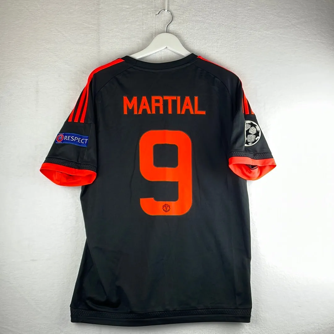 Manchester United 2015/2016 Martial 9 Third Shirt - Large - Excellent Condition