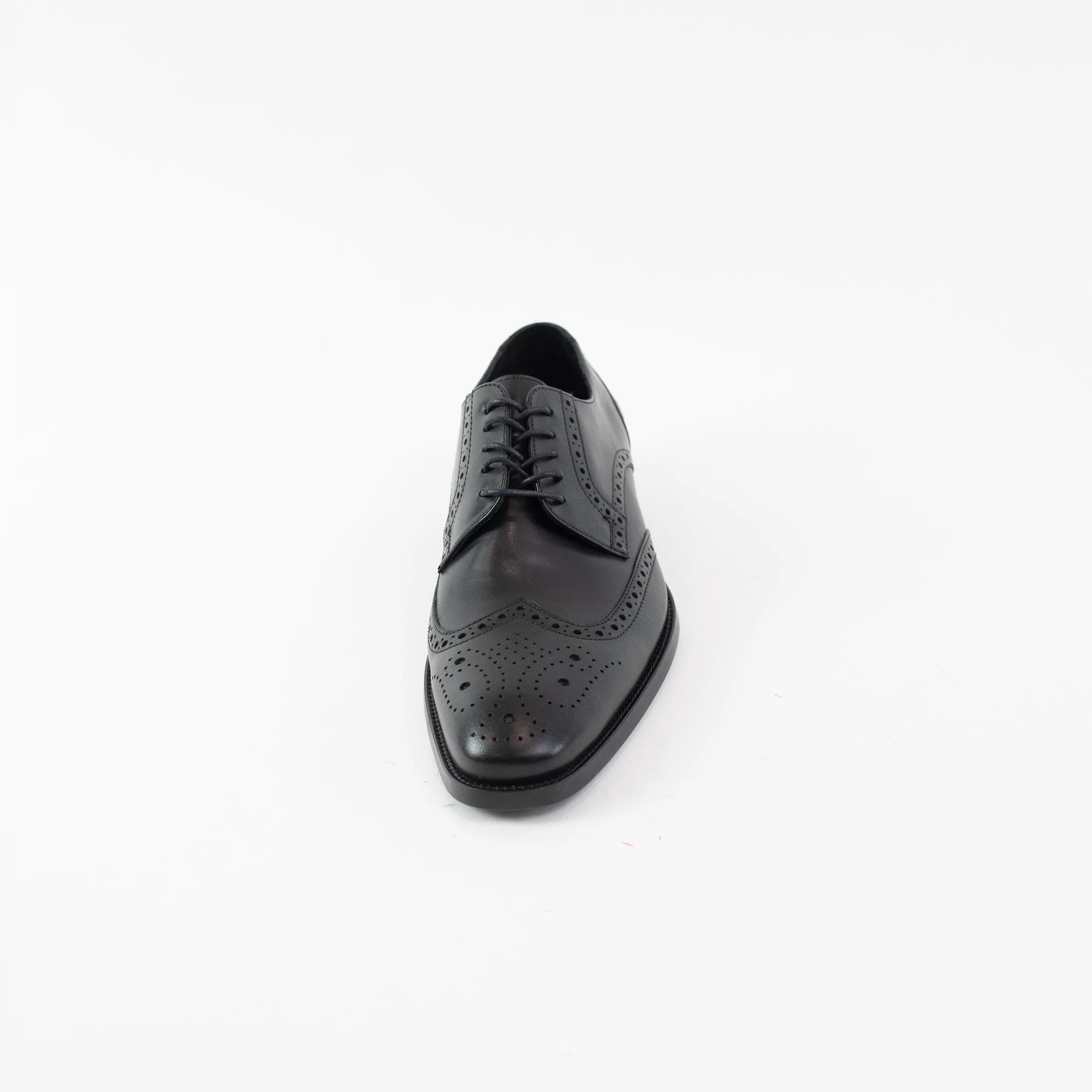 Men's Black Wingtip Oxford Shoes