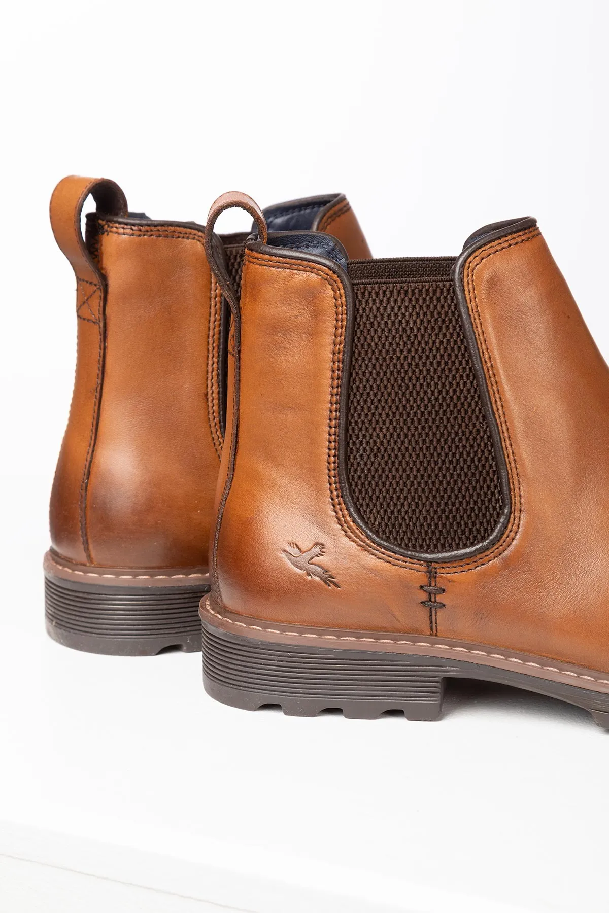 Men's Leather Chelsea Boots - Sledmere