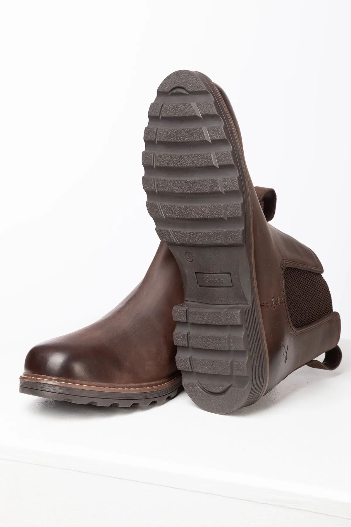 Men's Leather Chelsea Boots - Sledmere