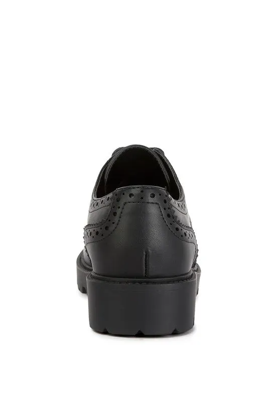 Milou Lug Sole Derby Shoes