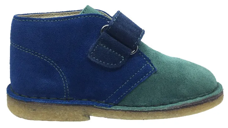 Naturino Boy's and Girl's Chukka Desert Boot, Azzurro-Verdone-Navy