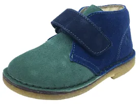 Naturino Boy's and Girl's Chukka Desert Boot, Azzurro-Verdone-Navy