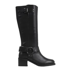 New Camperos Black Biker Boots