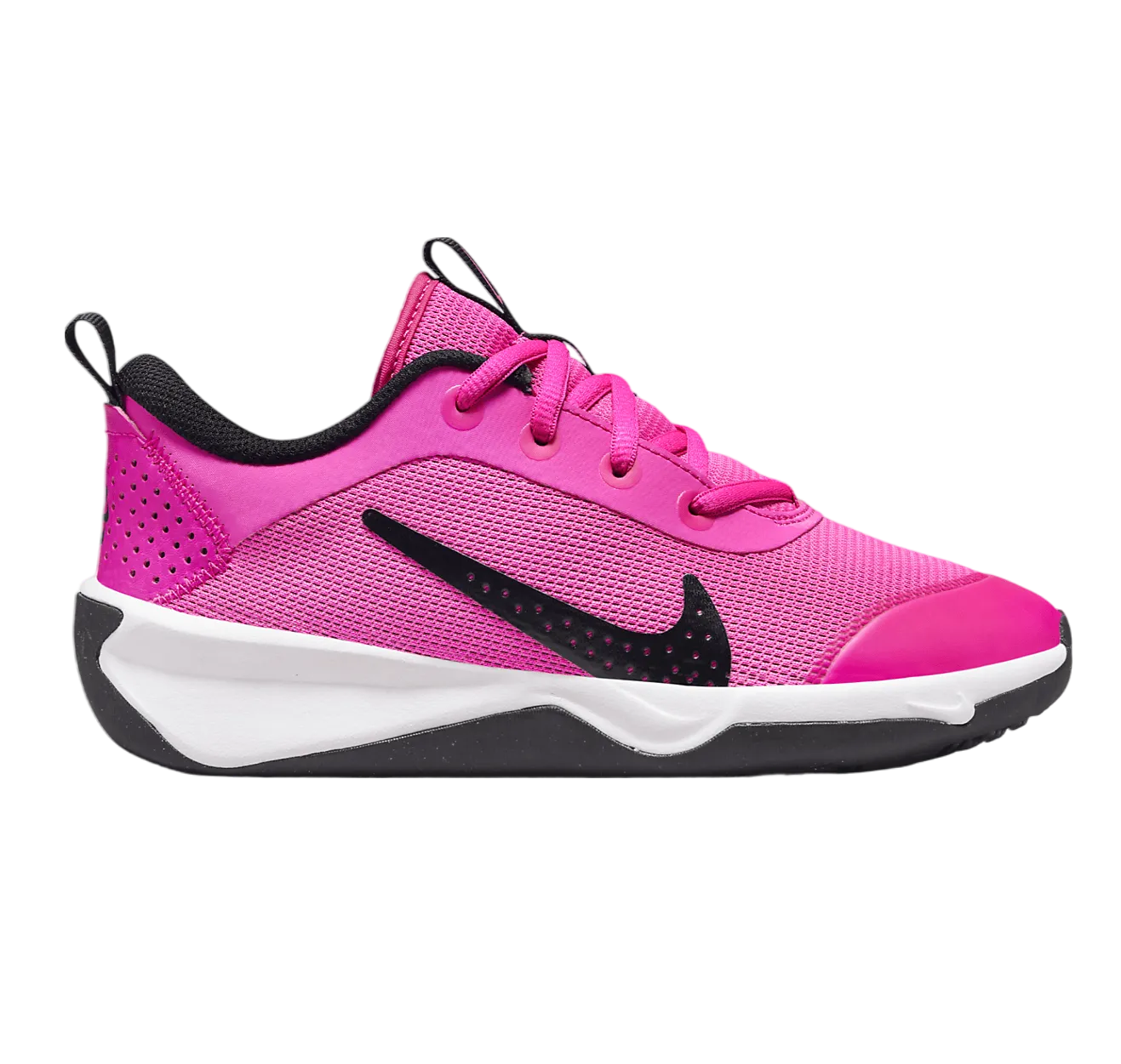 Nike Kids' Omni Multi-Court Shoes - Laser Fuchsia / Black / White