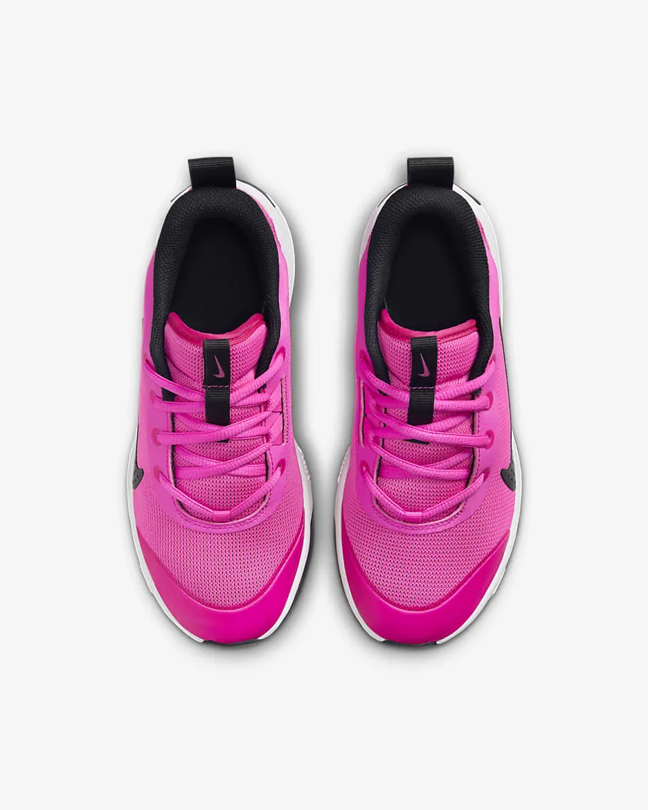 Nike Kids' Omni Multi-Court Shoes - Laser Fuchsia / Black / White