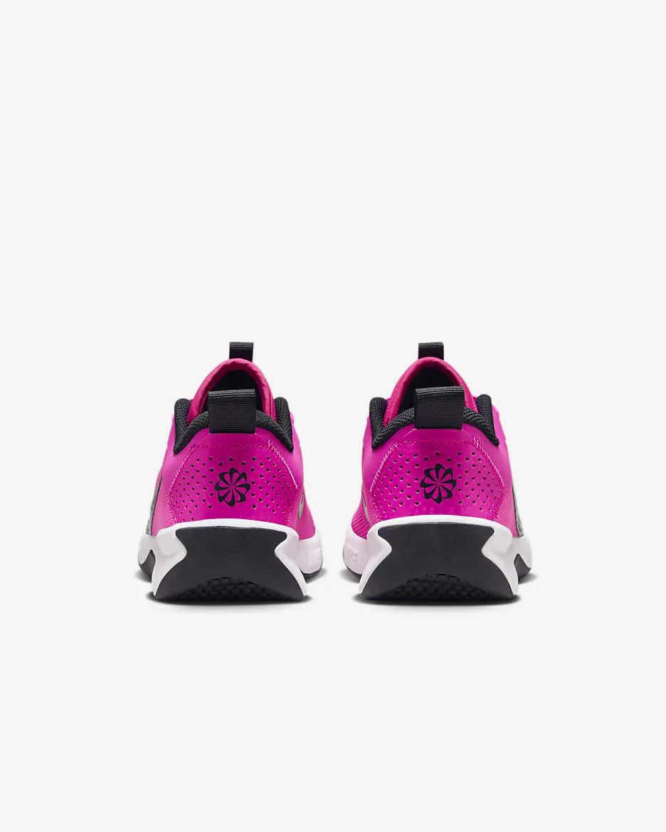 Nike Kids' Omni Multi-Court Shoes - Laser Fuchsia / Black / White