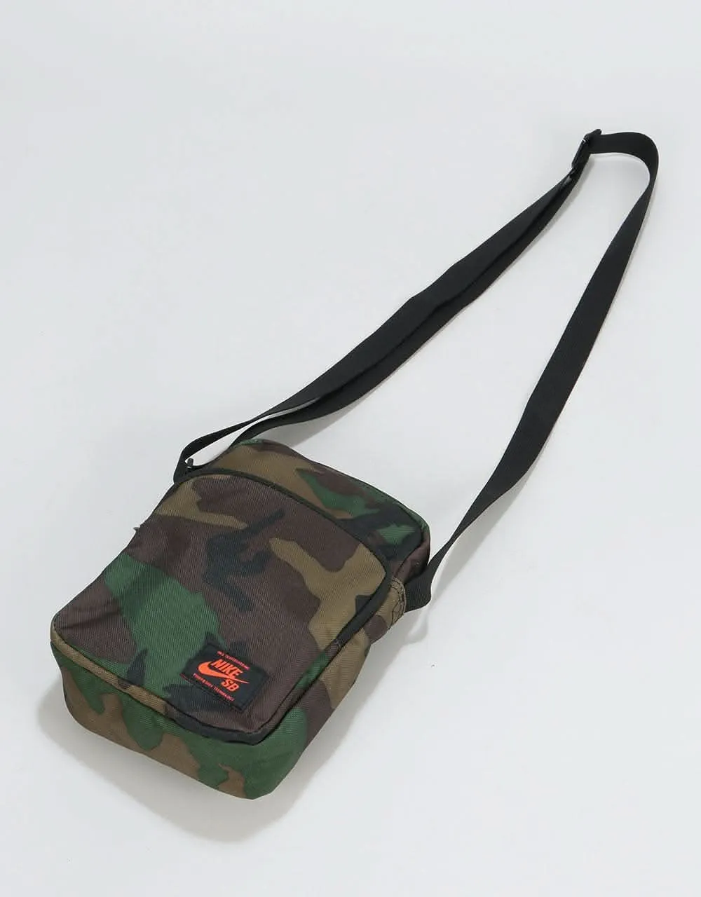 Nike SB Heritage Cross Body Bag - Iguana/Black/Team Orange