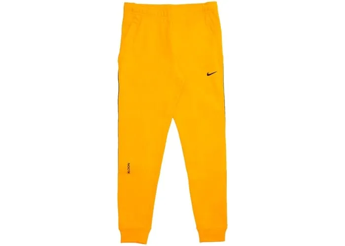 NIKE X DRAKE NOCTA FLEECE PANTS YELLOW