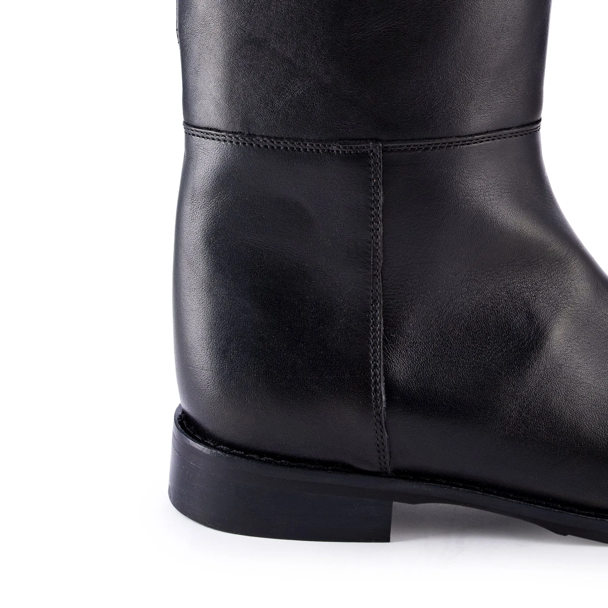 Oscar Black Strap High Boots