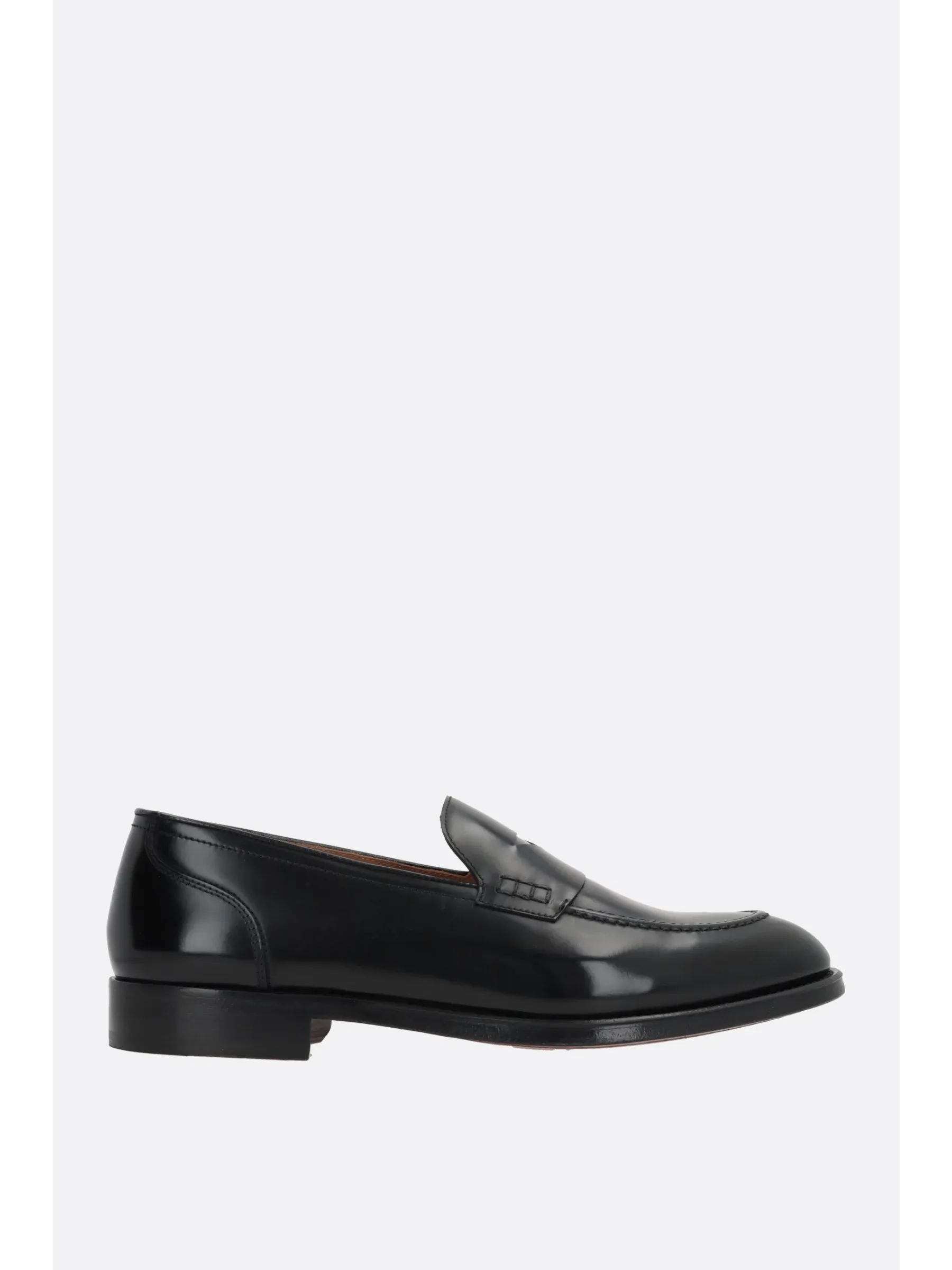 Penny Loafers - Brushed Leather Shoes