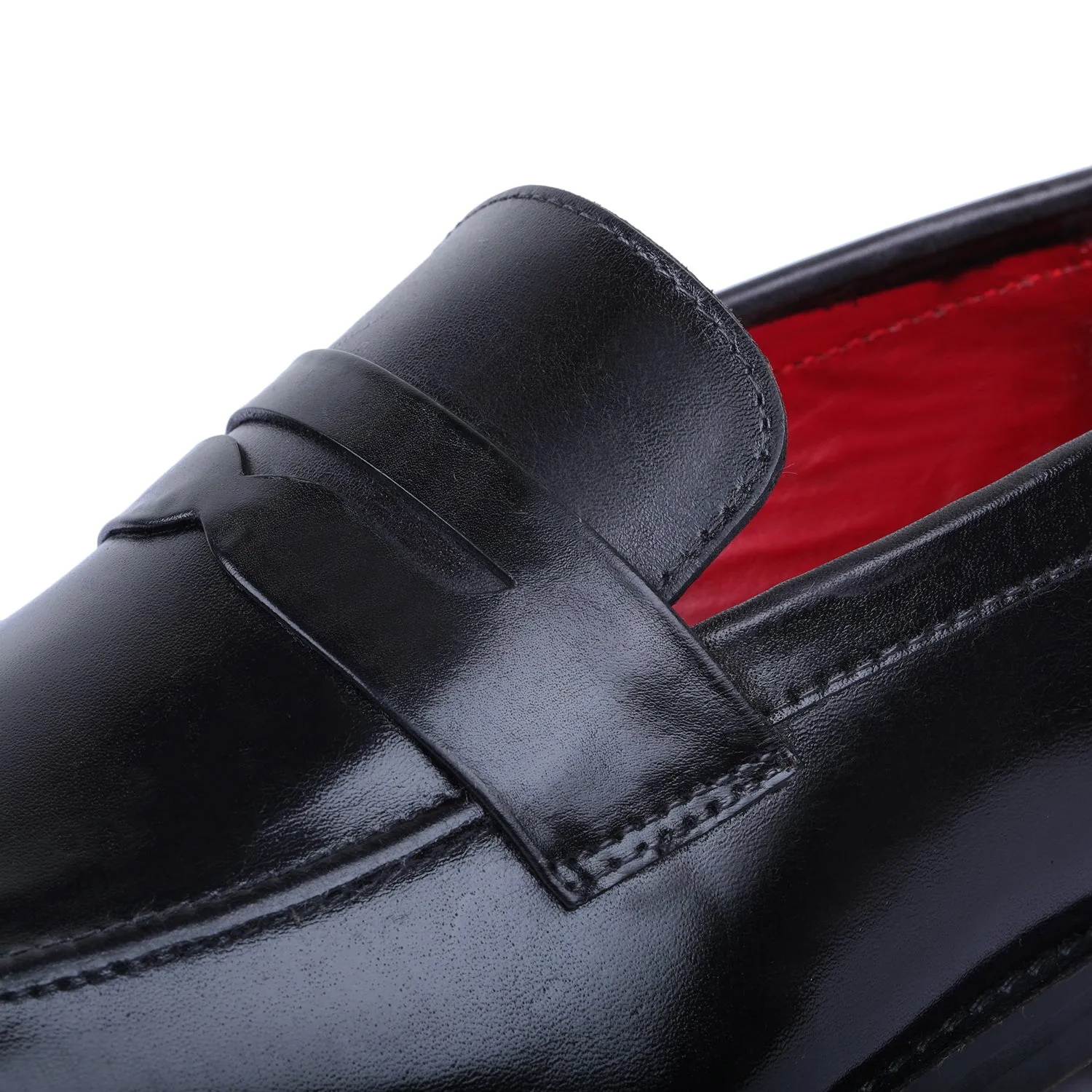 Penny Loafers - Dark Black