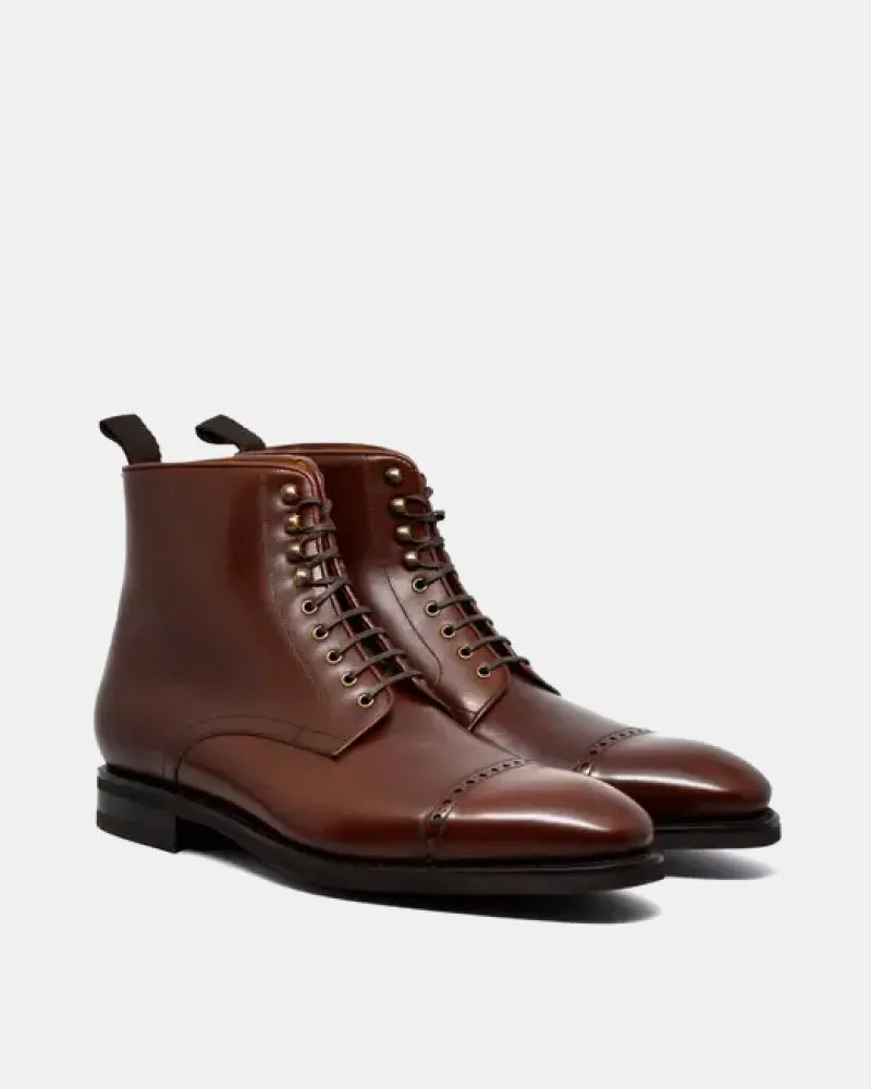 Perfect Brown Winchester Cap Toe Boot